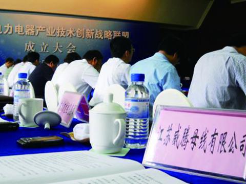 UG环球母线参与江苏省电力电器产业技术创新战术联盟
