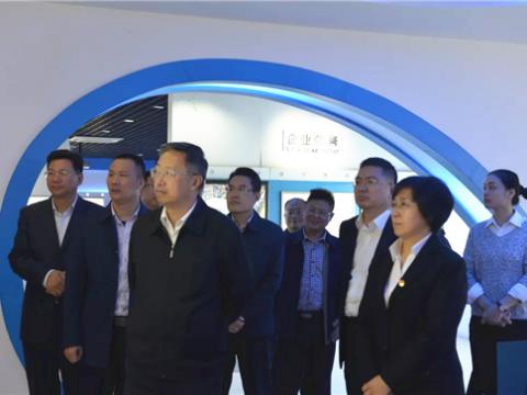 省总工会马永青副主席一行来UG环球集团调研职工文化及阵地建设工作